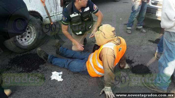Lesionados empleados del Ayuntamiento de Zamora al ser arrollados cuando bacheaban - Foto 0 