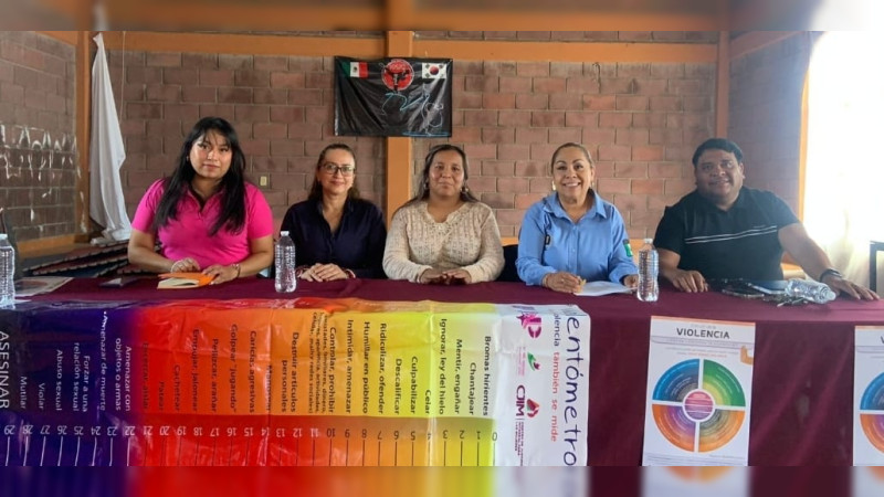 CJIM Zamora mantiene actividades de prevención de la violencia contra las mujeres en la región