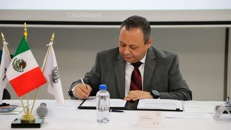 Signan convenio de colaboración el Poder Judicial y el Centro de Prevención Social del Delito y la Violencia en el Estado de Querétaro 