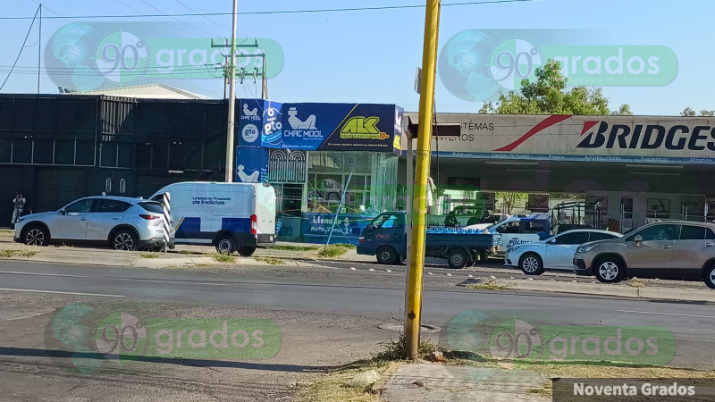 Hombre es ultimado a tiros en una purificadora de agua en Celaya, Guanajuato
