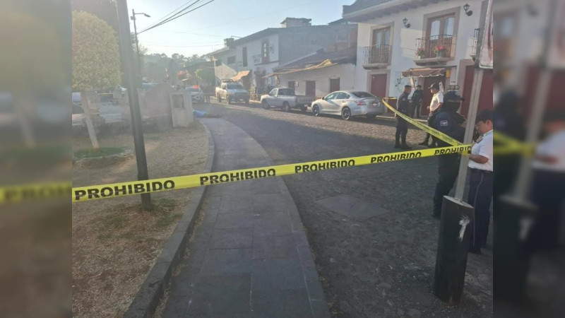 FGE Michoacán detiene a presunto responsable del homicidio de una persona en situación de calle 