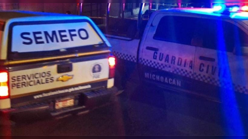 Hombre es asesinado a balazos frente a su domicilio en Taretan, Michoacán 