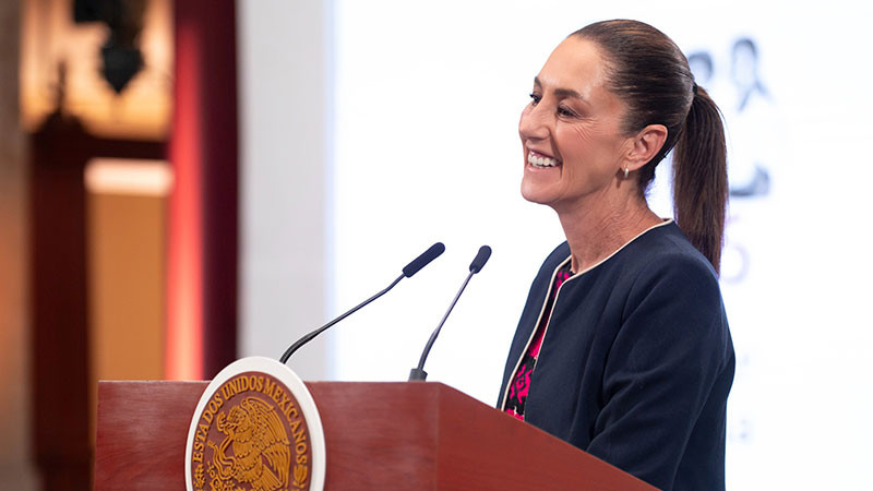 Semana Nacional de Vacunación 2025 tiene avance de 31% respecto a su meta de vacunar a 1.8 millones de mexicanas y mexicanos: presidenta 