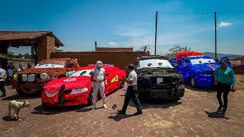  Feria de la Niñez ‘Juguemos por la Paz’ lleva alegría y aprendizaje a Teremendo con Policía Morelia 