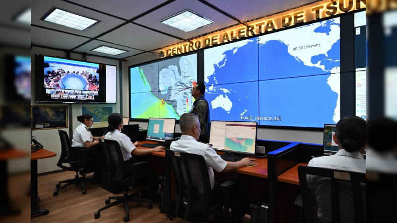 Con éxito se realizó el Primer Simulacro Nacional 2025