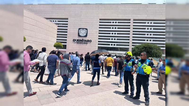 Querétaro participa en el Simulacro Nacional 2025