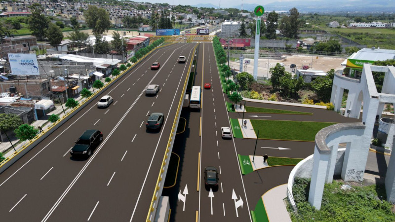 Paso elevado de Villas del Pedregal en tiempo y forma: Bedolla 