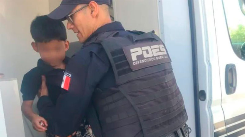 Mujer pide que le cuiden a su hijo mientras busca trabajo y lo abandona en el municipio de Querétaro 