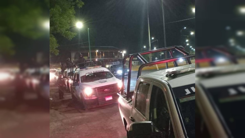 Operativo de seguridad termina con enfrentamientos con civiles armados en calles de Pátzcuaro, Michoacán 