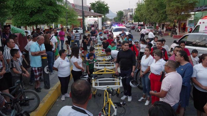 Bici Guacha, una nueva opción para esparcimiento familiar en Huetamo, Michoacán 