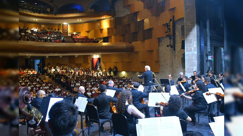 Orquesta Sinfónica de Michoacán celebra en grande el Día de la Niñez con música clásica  