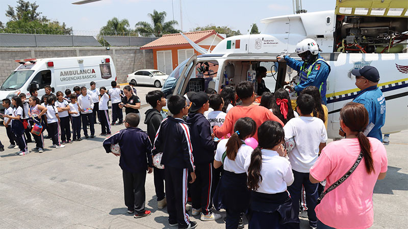 Festeja la SSP Michoacán a la niñez michoacana, con juegos, diversión y juguetes 
