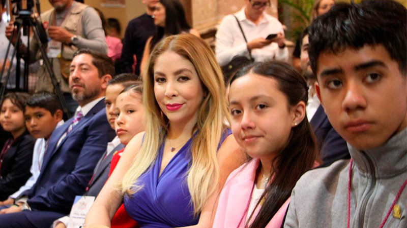 El Parlamento Infantil Incluyente, un espacio para que las voces de niñas y niños brillen: Belinda Hurtado 