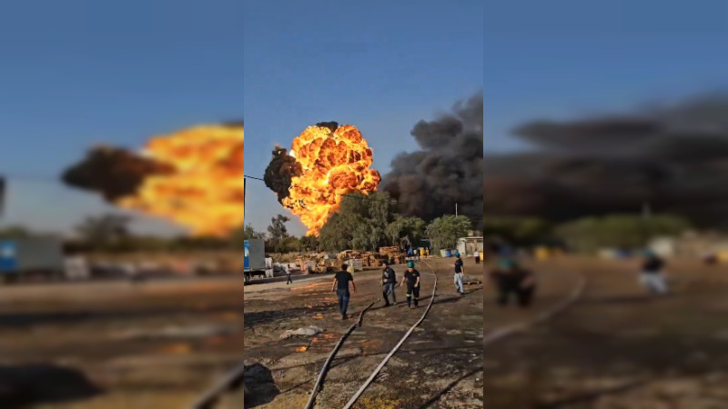 Incendio consume fábrica de aerosoles en Tlaquepaque, Jalisco; Hay 13 heridos