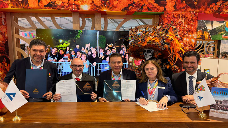  Alianzas estratégicas impulsan promoción de Michoacán en Tianguis Turístico 