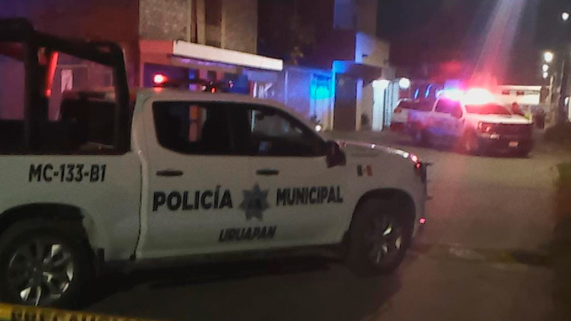 Balean a dos en Uruapan, Michoacán; resultaron heridos 