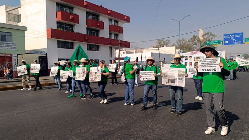 STASPE se solidariza con familiares de personas desaparecidas 