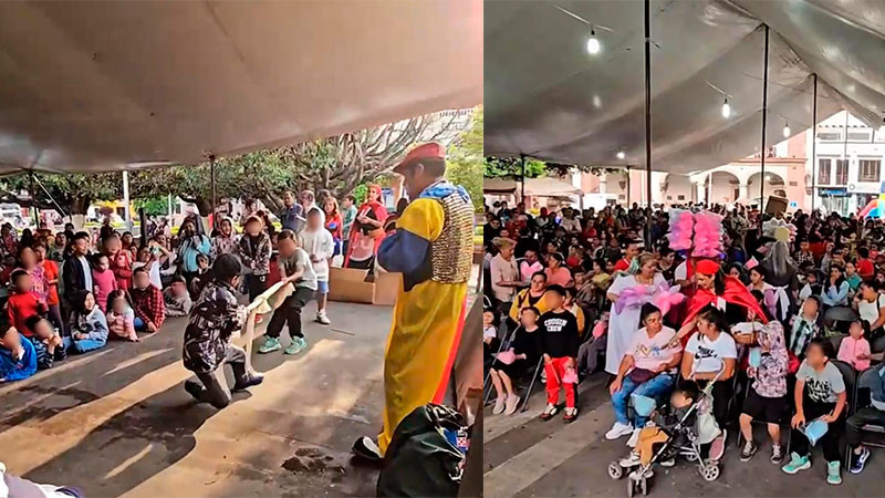 El Gobierno Municipal de Hidalgo que encabeza, Jeovana Alcántar, festejó a las niñas y niños del municipio en su día 