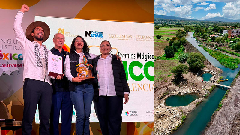 Manantiales de Urandén ganan premio nacional en Tianguis Turístico: Sectur 