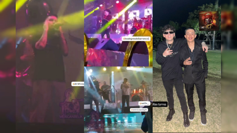 Surgen más nombres de músicos en narcofiesta del CJNG: Netón Vega, Código FN, Abraham Vázquez, Los Alegres del Barranco, Alex Torres y Joel de la P 