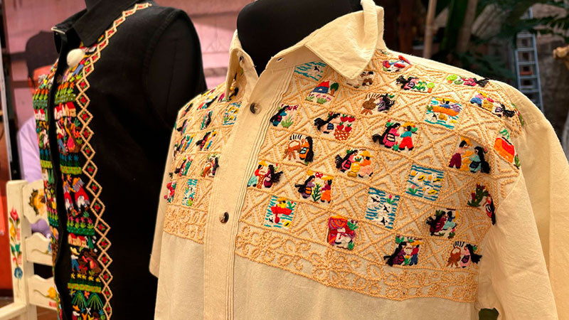 Ya viene el XXIV Concurso Local de Textiles de Algodón Bordado de Santa Cruz Tzintzuntzan 