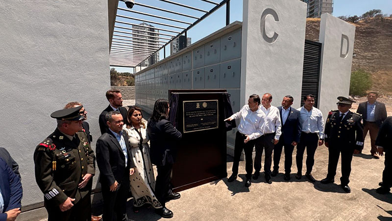 Se inauguró el centro de resguardo forense e identificación humana de la Fiscalía General del Estado de Querétaro 