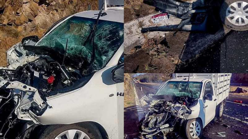 Choque en la autopista de Occidente deja al chofer de una camioneta muerto 