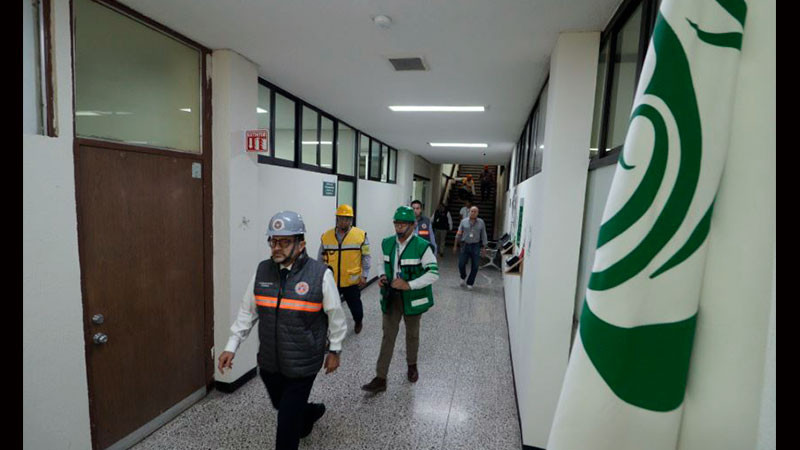 Participa IMSS Michoacán en Primer Simulacro Nacional 2025 