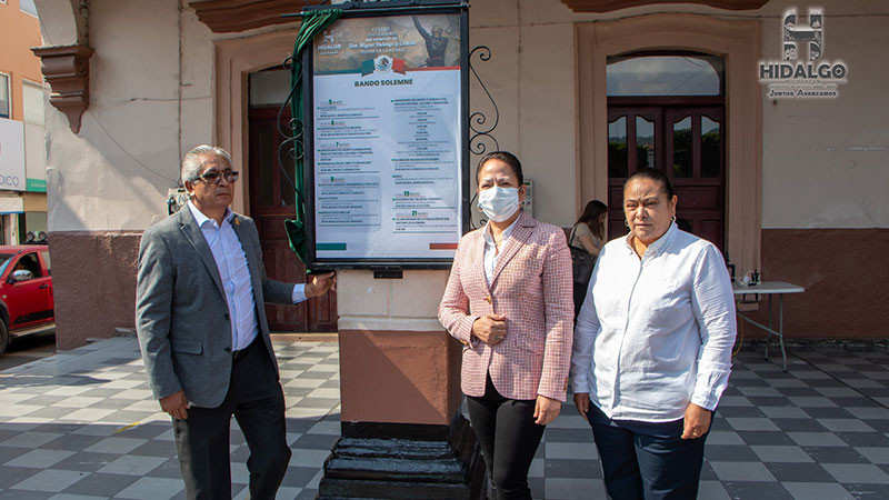 Jeovana Alcántar conmemorar el CCLXXII Aniversario del Natalicio de Don Miguel Hidalgo 