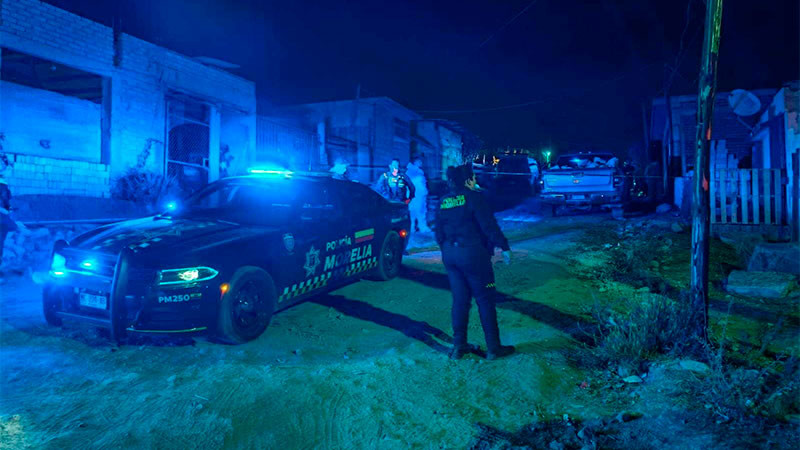 Ultiman a tiros a un hombre en la colonia Ciudad Peluche de Morelia, Michoacán 
