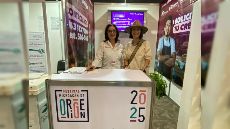 Conoce las opciones crediticias para emprendedores en el Festival Michoacán de Origen  