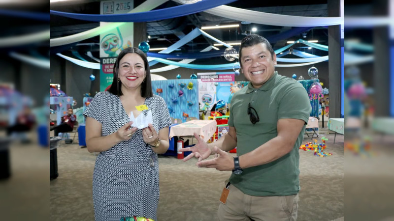 Promueve Sedebi conciencia ambiental infantil en el Festival Michoacán de Origen  