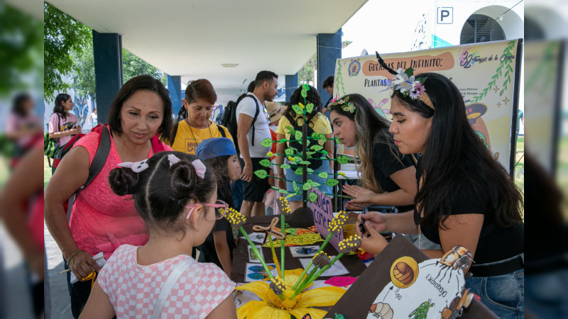 Dos mil 700 actividades se realizarán en la edición 33 del Tianguis de la Ciencia de la UMSNH
