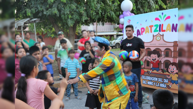 Continúa el Festival de Apatzilandia con 20 Eventos para Niñas y Niños de Apatzingán
