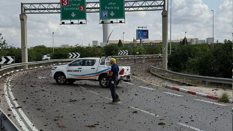 Misil lanzado desde Yemen impacta cerca de aeropuerto de Tel Aviv, Israel 