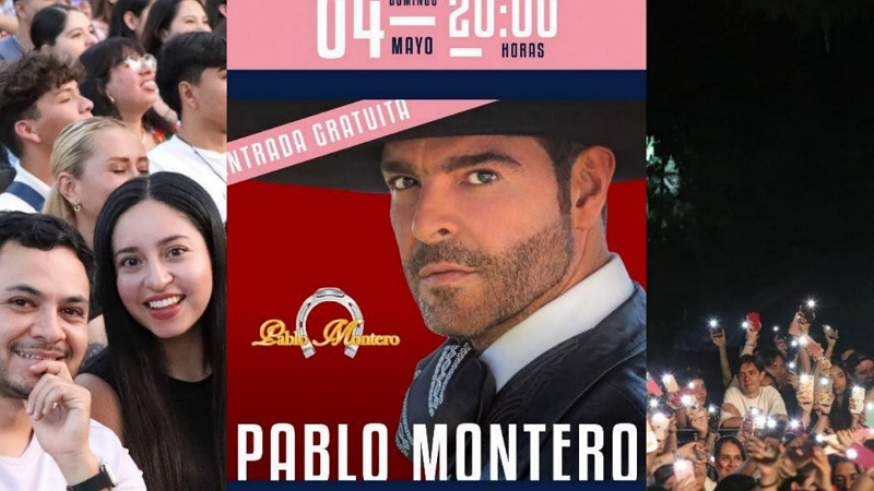 Hoy Pablo Montero te espera en el Festival Michoacán de Origen 