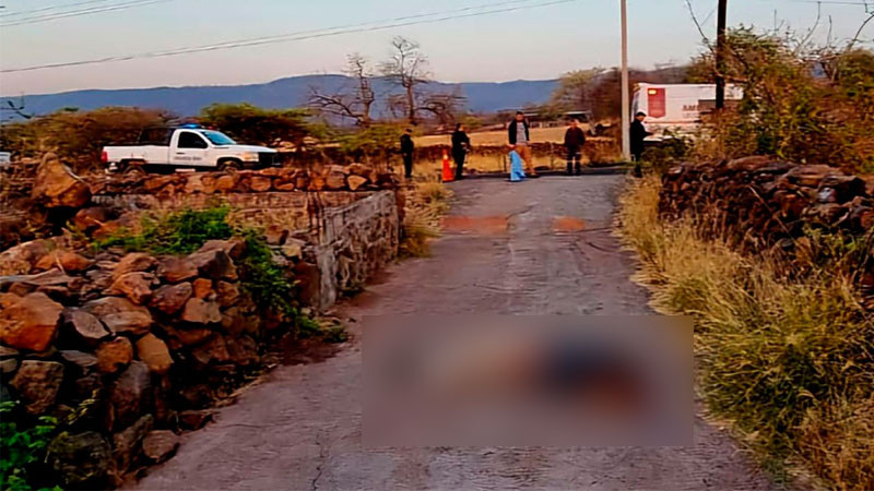 En Penjamillo, Michoacán: Muere hombre tras ser atropellado por un camión 