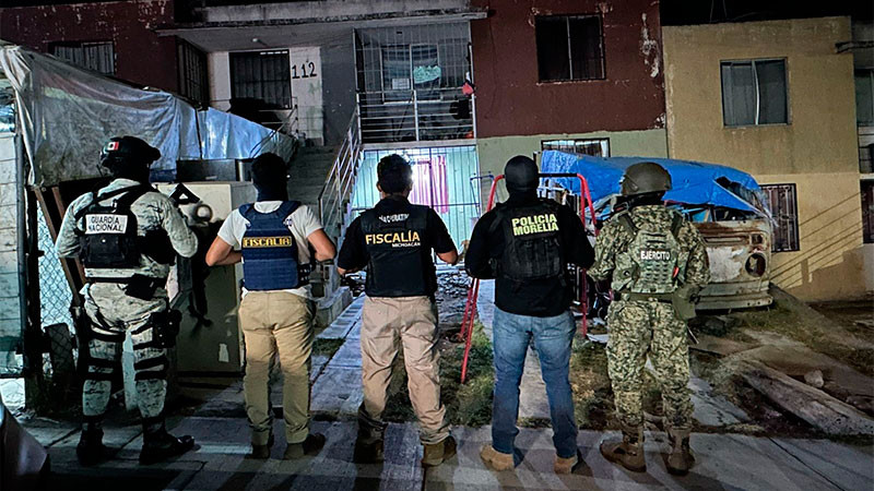 En Tarímbaro, Michoacán: Detienen a dos personas y aseguran estupefacientes en fraccionamiento Los Ruiseñores 