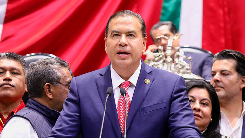 La Cuarta Transformación garantiza el respeto a la soberanía nacional: Mejía Berdeja 
