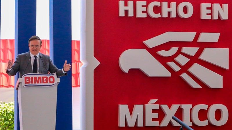 Ebrard anuncia fecha de inicio de campaña "Hecho en México"; busca impulsar industria nacional 