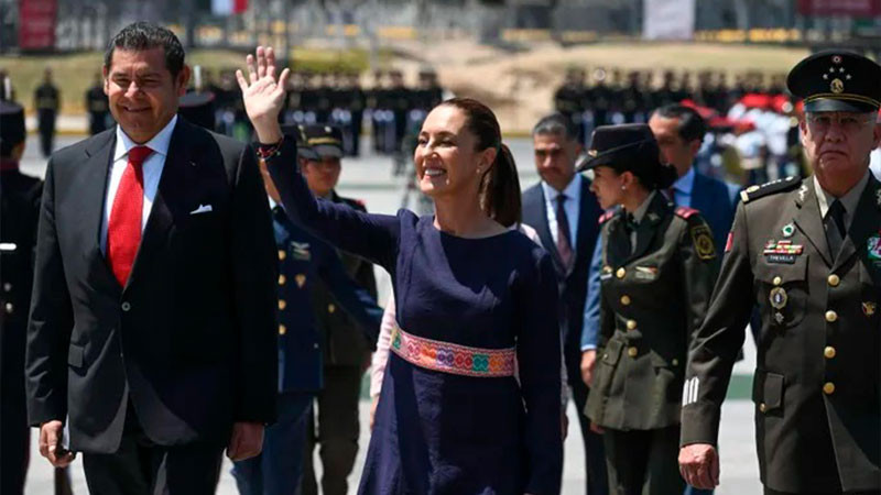  "El 5 de mayo nos recuerda que el presente y el futuro de México es ser una nación libre, independiente y soberana": Sheinbaum 