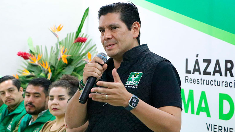  Ernesto Núñez Aguilar anuncia respaldo unánime del Partido Verde a iniciativa para regular el Buró de Crédito 