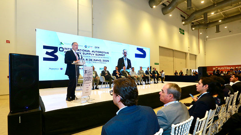 Inaugura Marco Del Prete el Automotive Industry, en Querétaro 