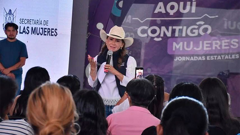 Continúan jornadas “Aquí Contigo Mujeres” en Querétaro  