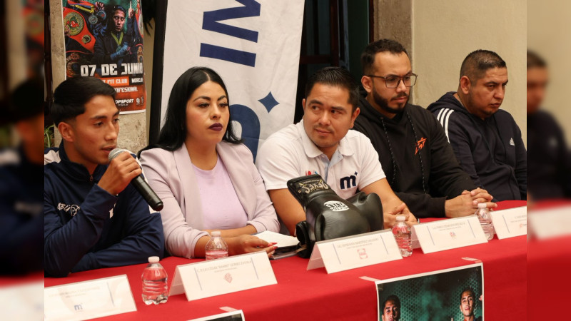 Impulsa Imcufide cartelera de boxeo 'Top Fider's en Morelia 