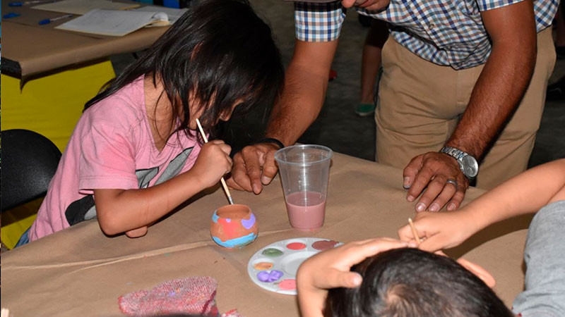 Secum invita a niñas y niños a jugar con arte en el Festival Michoacán de Origen 