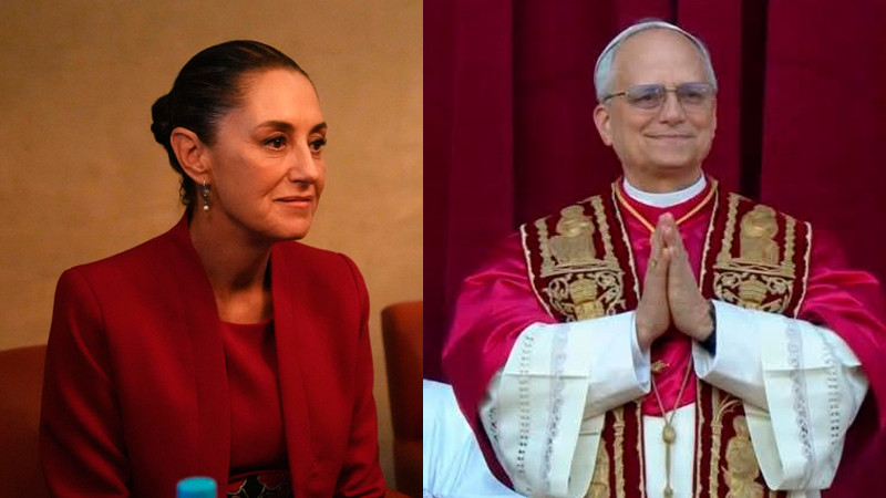 Sheinbaum confirma que invitará al papa León XIV a México 