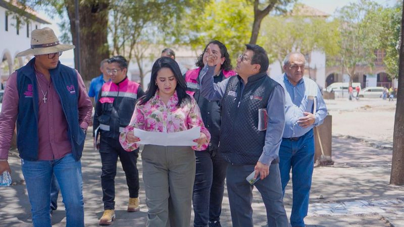  Inicia la gran transformación de la plaza Gertrudis Bocanegra: Gladyz Butanda 