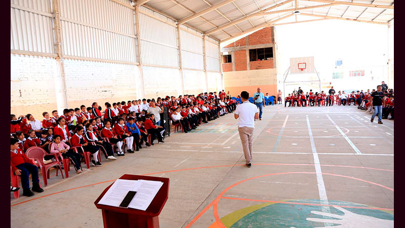 Visitaduría Regional de la CEDH, premia, en el municipio de Hidalgo, a participantes en el 21° Concurso de Dibujo Infantil 