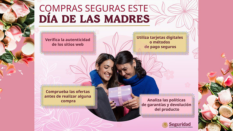 SSPC emite recomendaciones para evitar fraudes cibernéticos por festejos del Día de las madres 
